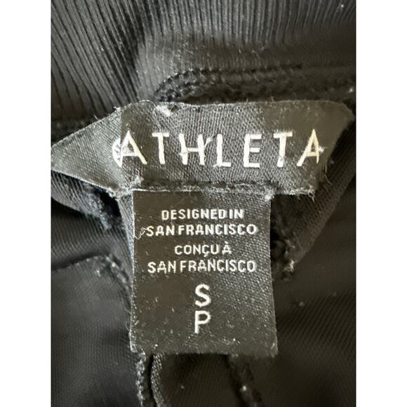 Athleta Women's Venice High Rise Jogger Women’s Size Small in Black EUC - Picture 11 of 14